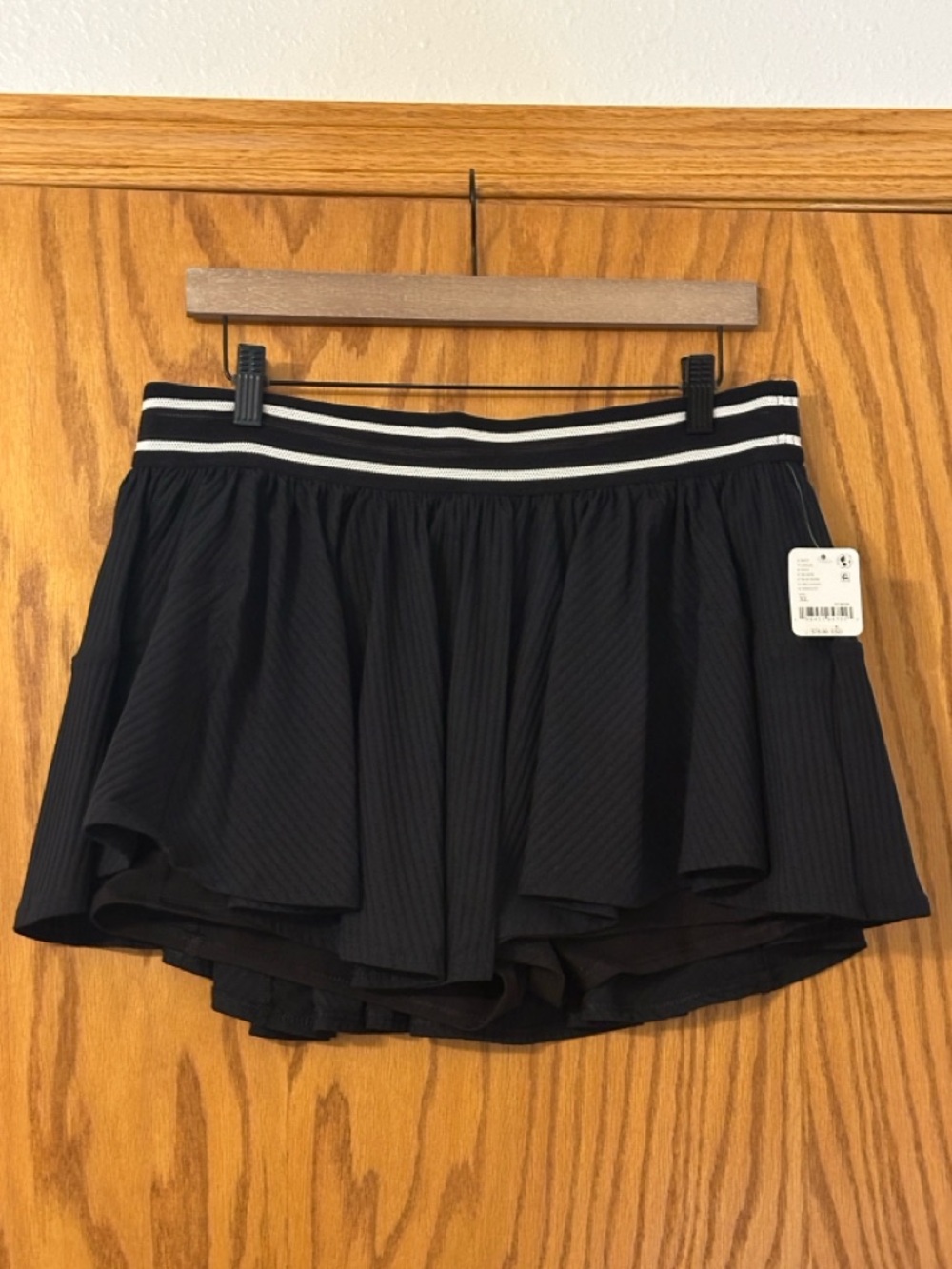 Free People Movement Sultry Skort - NWT - Size XL Black - Picture 3 of 13